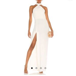 NWOT Queen Gown in Ivory Amanda Uprichard